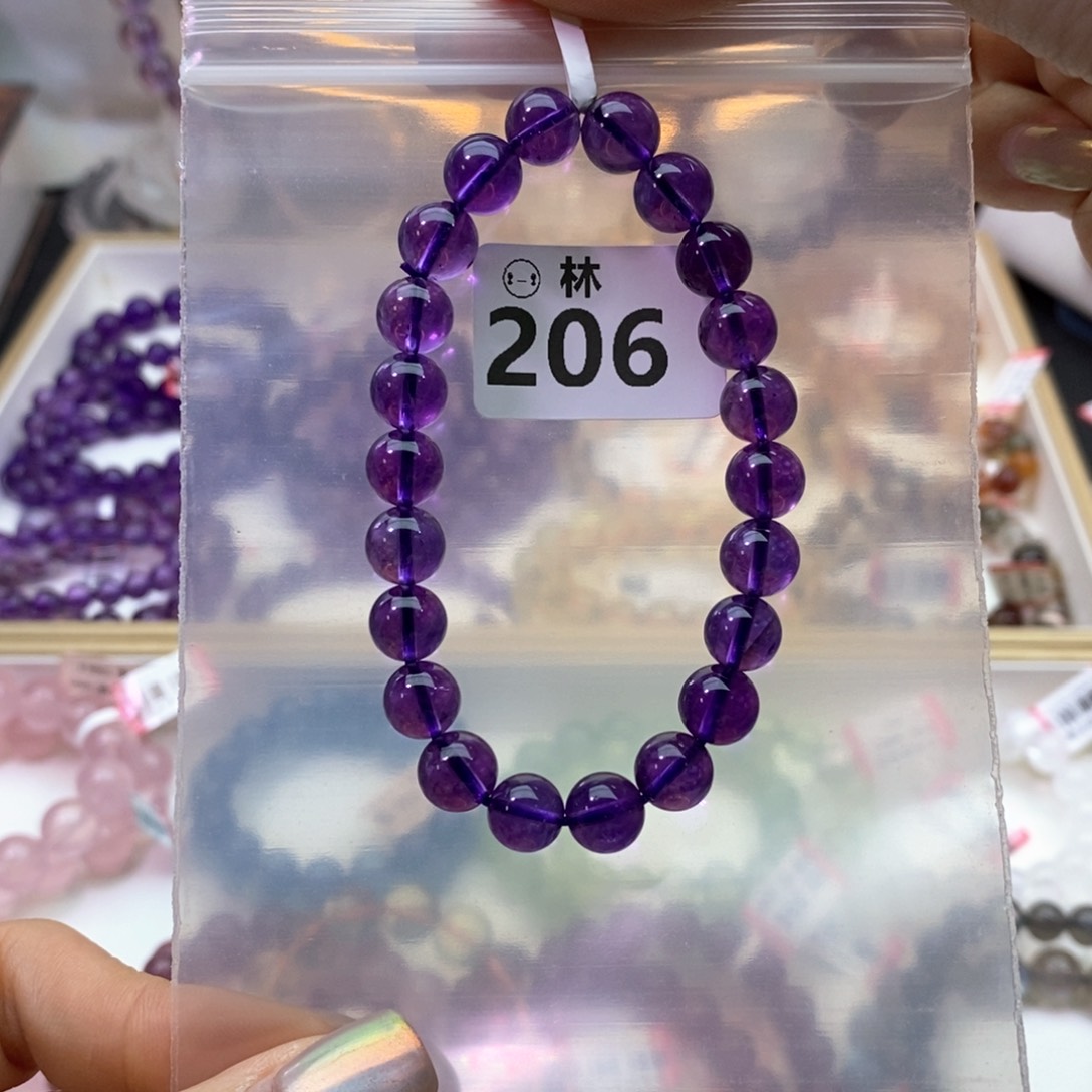 水晶手链未镶嵌多样性发一