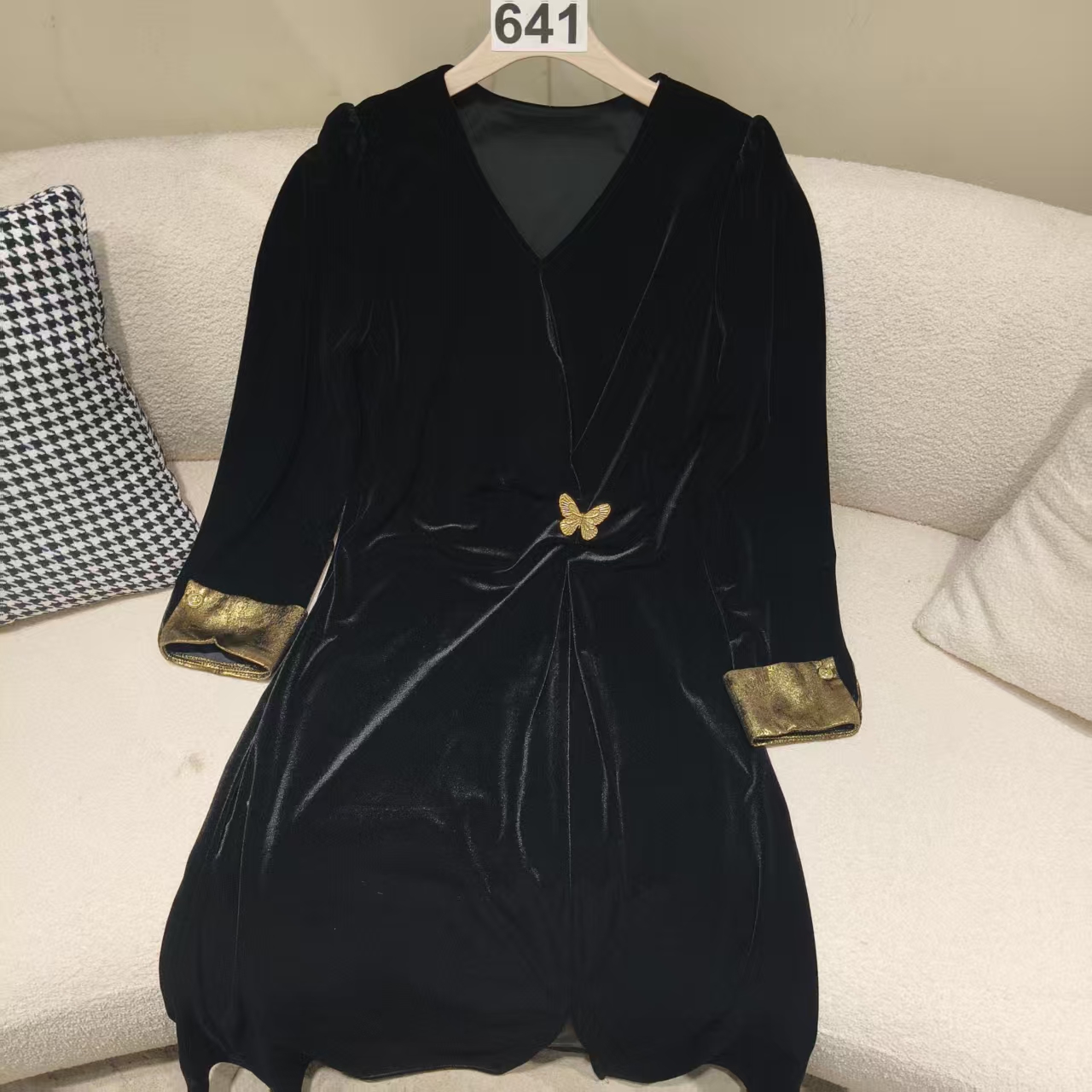 高端轻奢女装连衣裙（641-650）