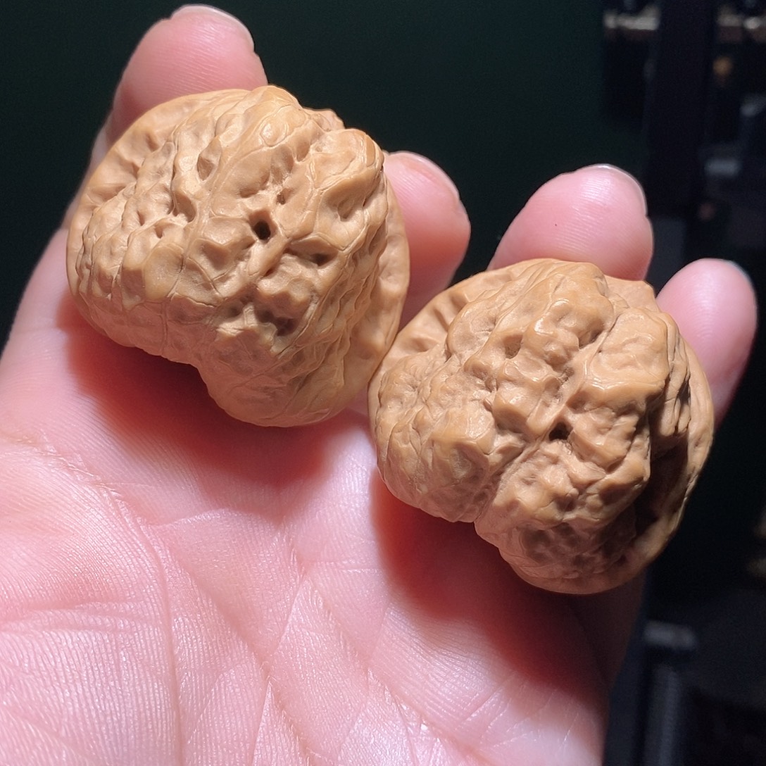 把件文玩核桃42肚蛤蟆头全品