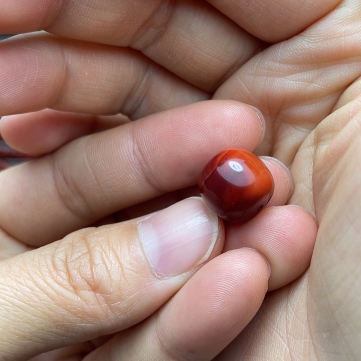 南红玛瑙单珠12多样性发1未镶嵌
