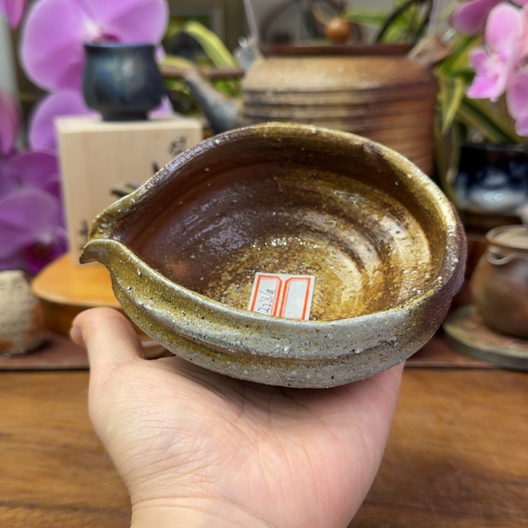 柴冈佑太备前烧山土片口公道福利一口价