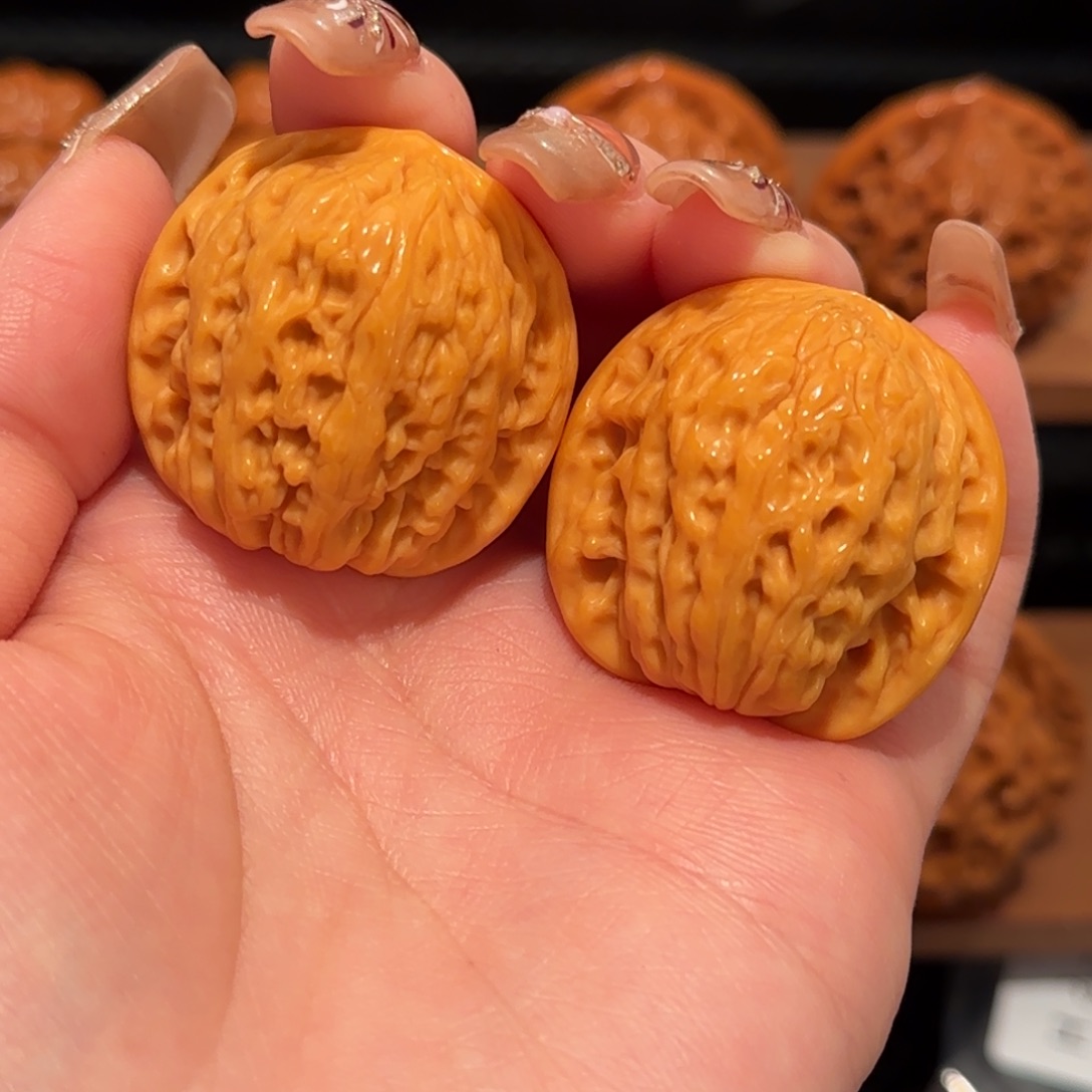 桃核吊坠磨盘34 精品1081