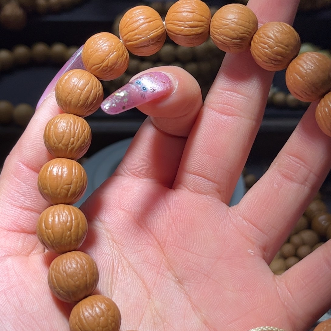 *****猴头核桃吊坠13同尺聚宝盆手持全品无瑕无修无药