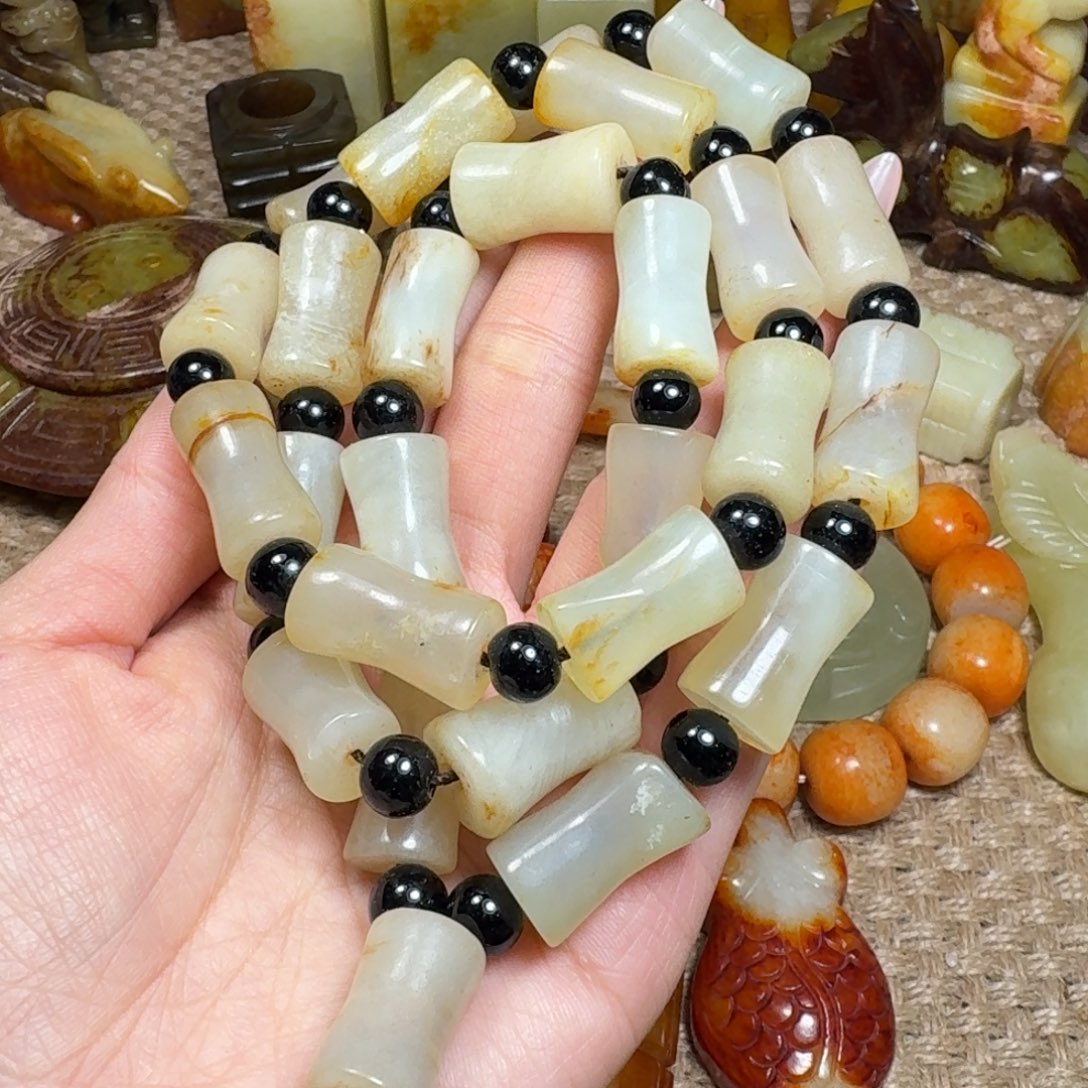 白玉菩提吊坠挂件