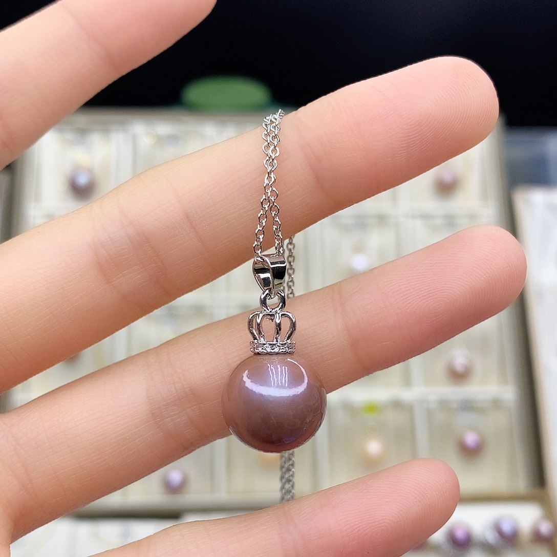 淡水珍珠颈饰合金