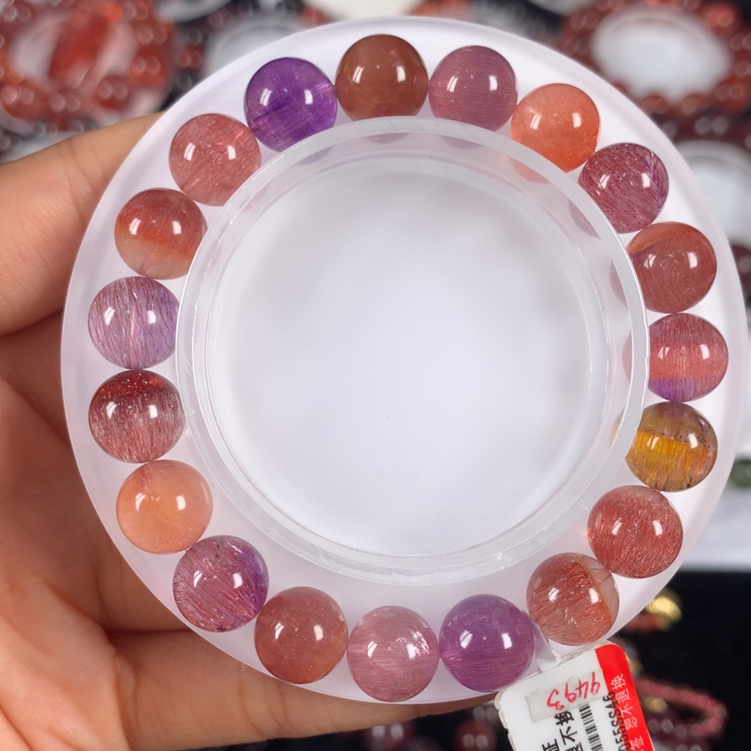 未镶嵌手链水晶稀有色糖果超七10