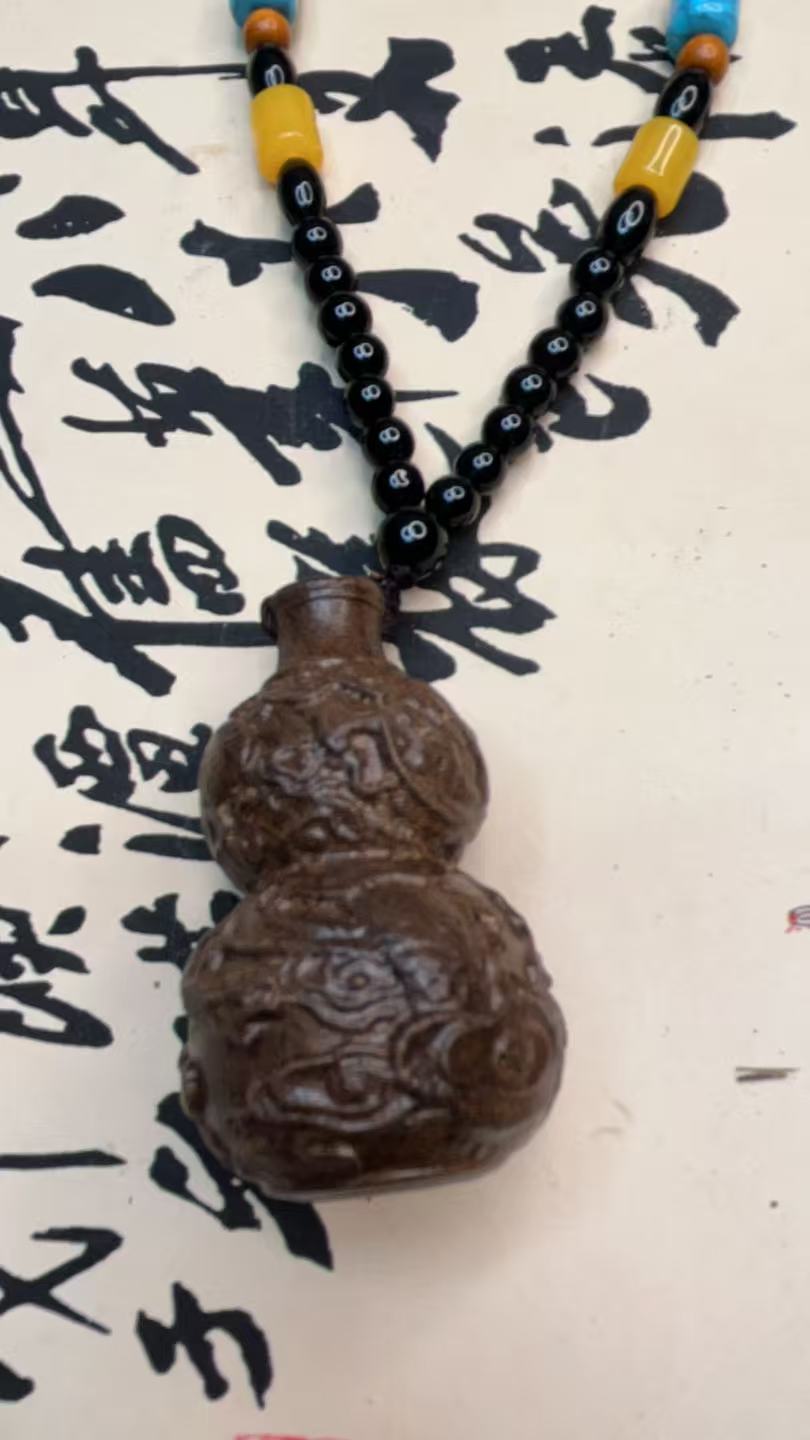 小怡推荐-沉宝 木木葫芦把件