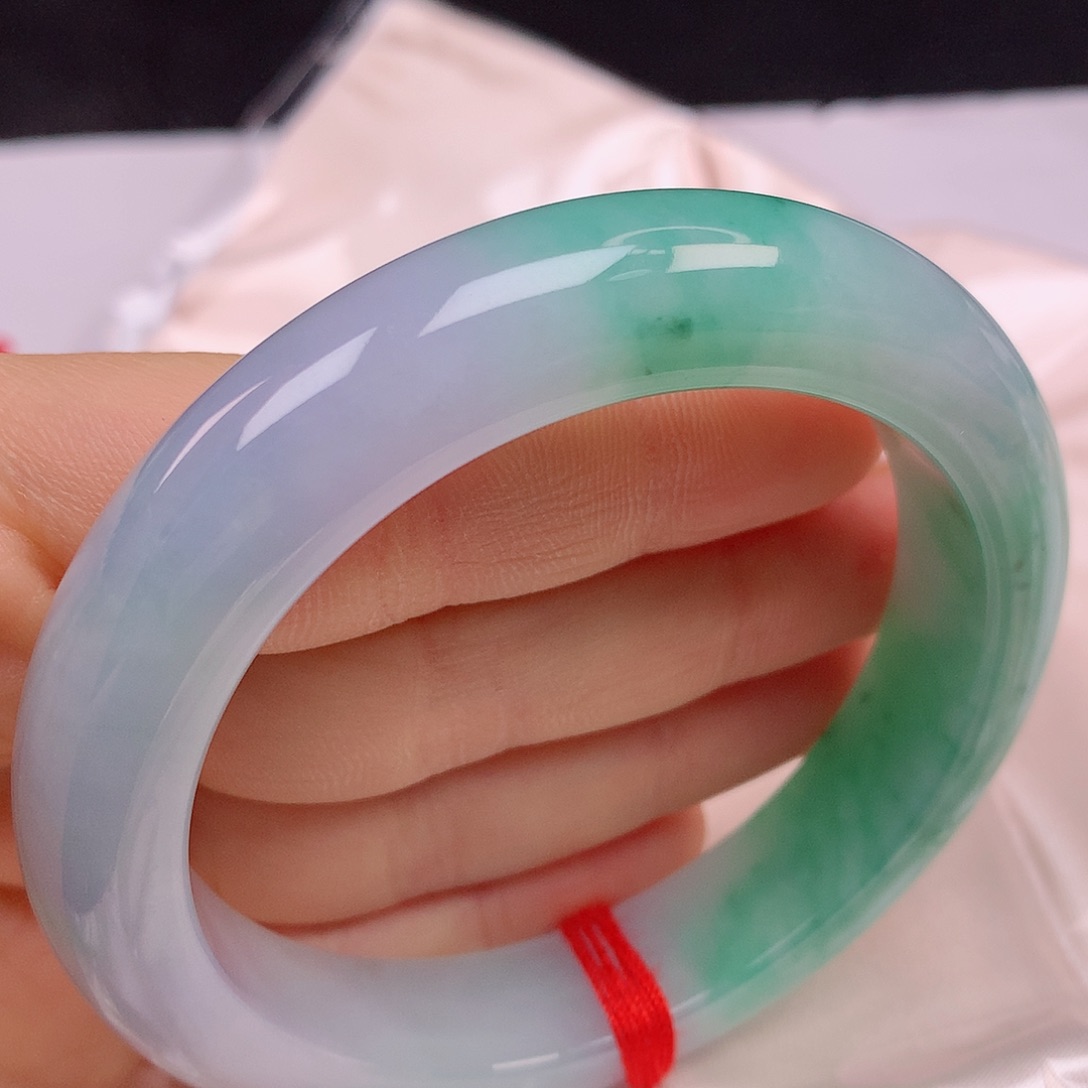 【闪购商品】翡翠手镯未镶嵌02 55翡翠手镯