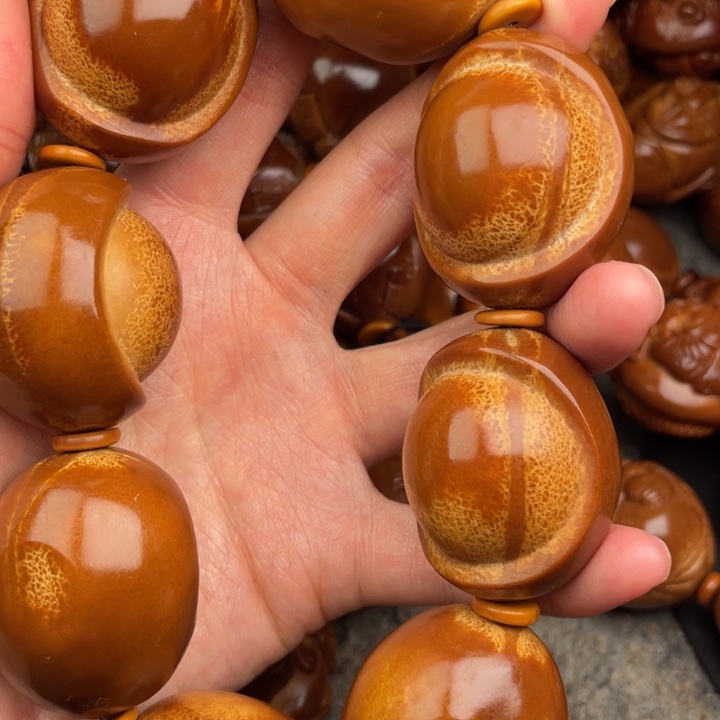 兄***怕吊坠橄榄核橄榄核