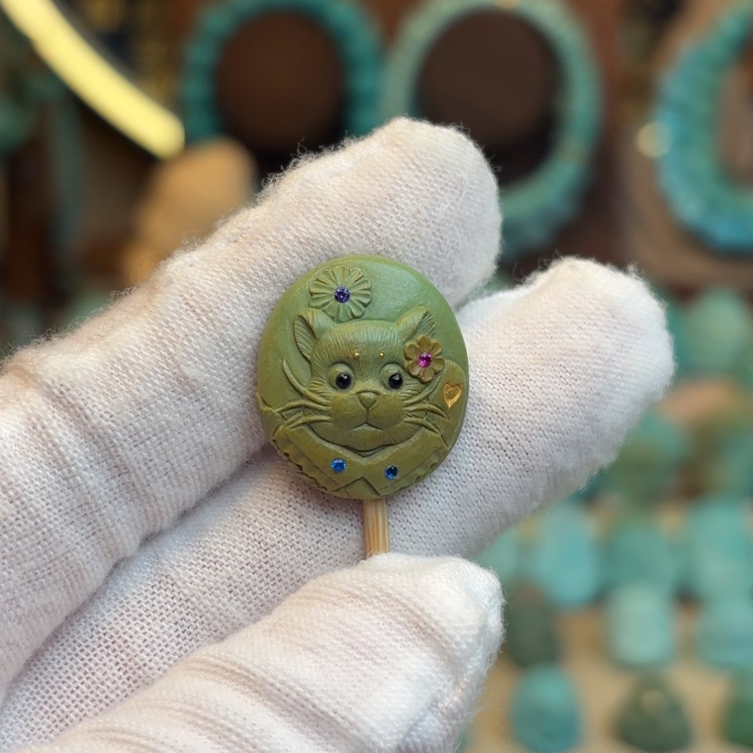 绿松石配饰未镶嵌