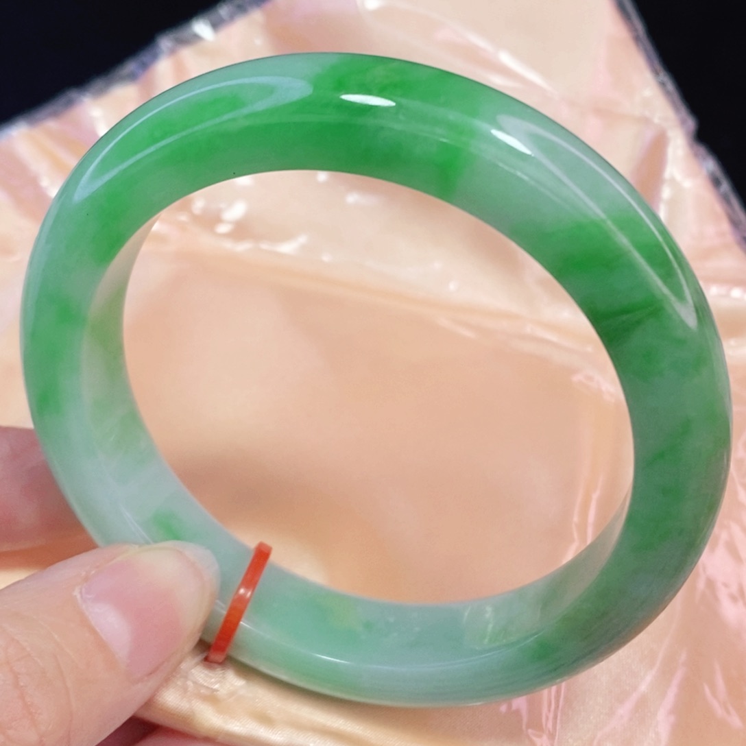 未镶嵌手镯翡翠57.2正圈