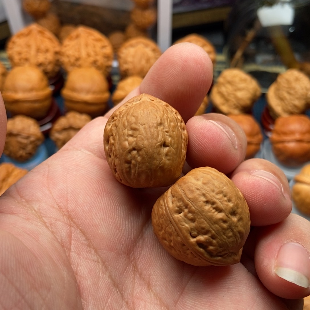 文玩核桃把件小秤砣