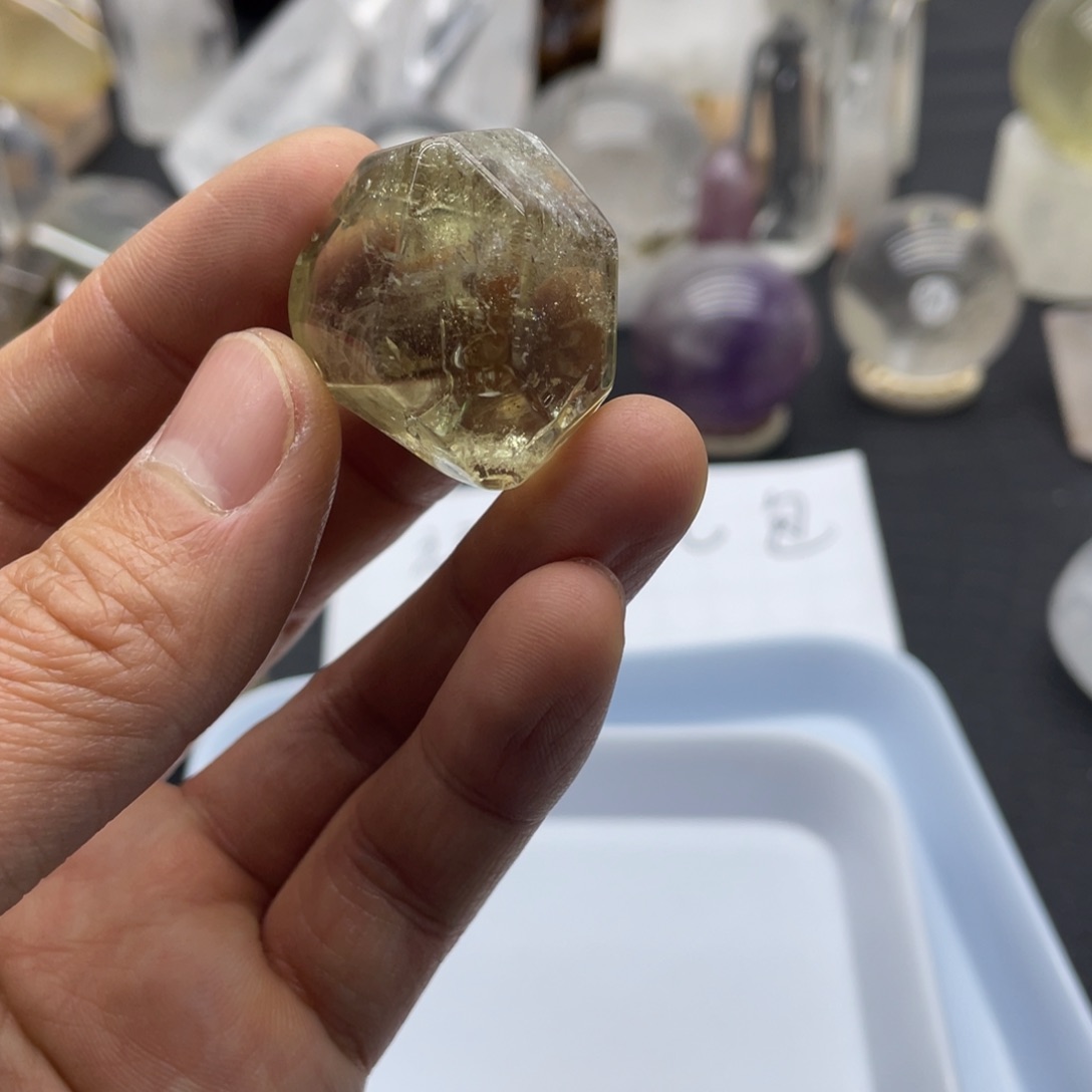 水晶145未镶嵌黄水晶