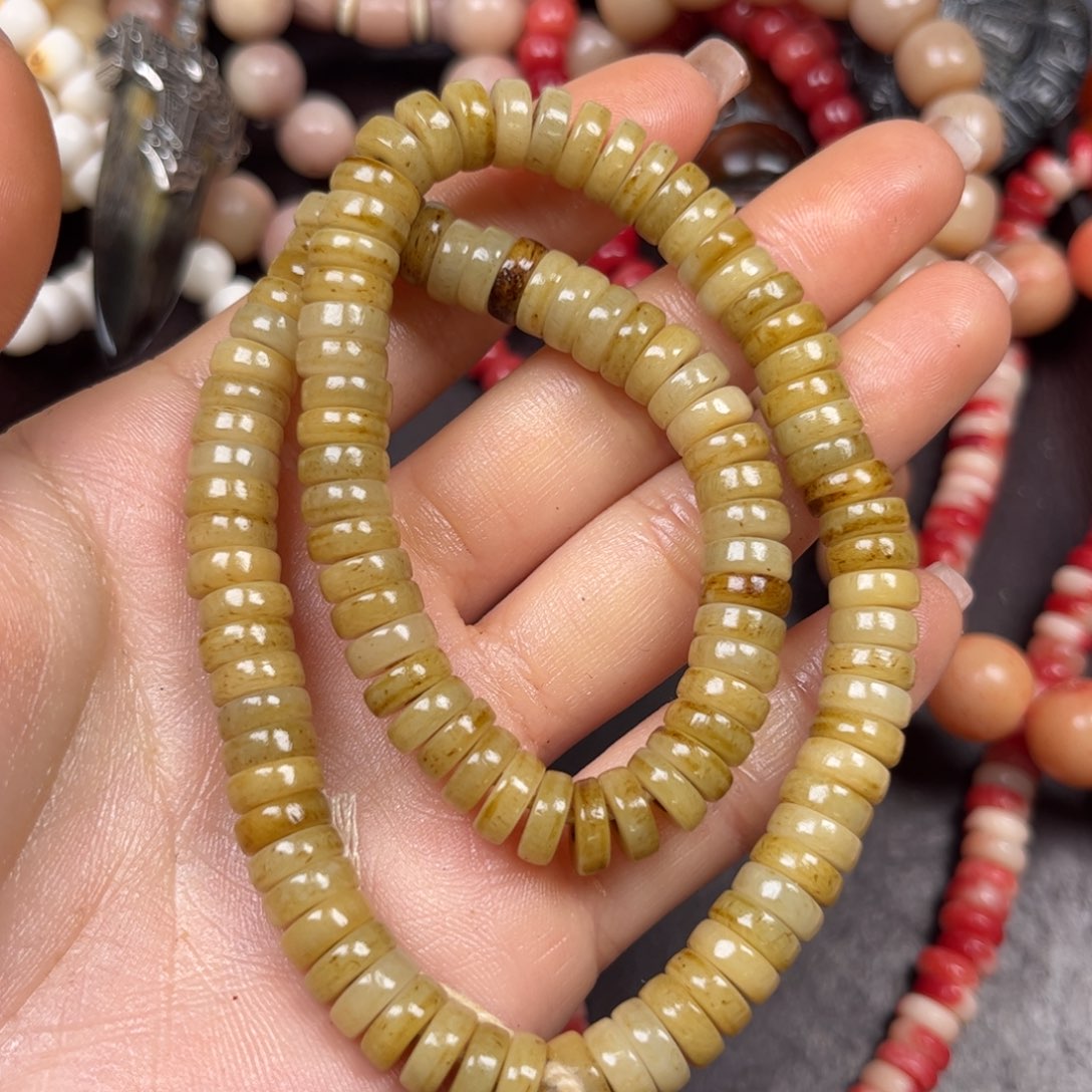 手串/手链驼骨编号77尺寸0.8