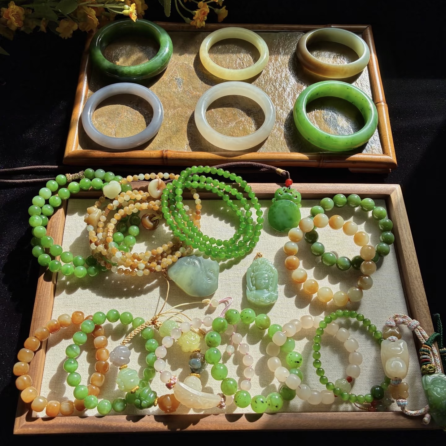 【直播用勿乱拍】天然和田玉吊坠