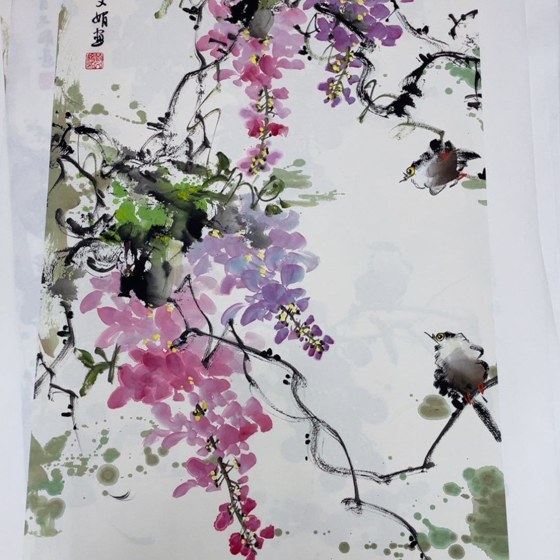 国画黄文娟老师作品欣赏