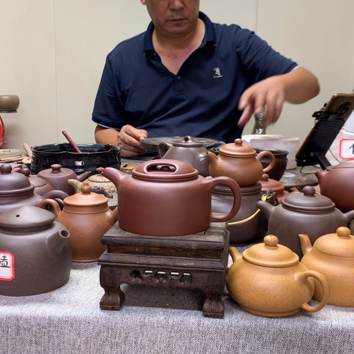 茶壶底槽青牛盖200 C半手工制作