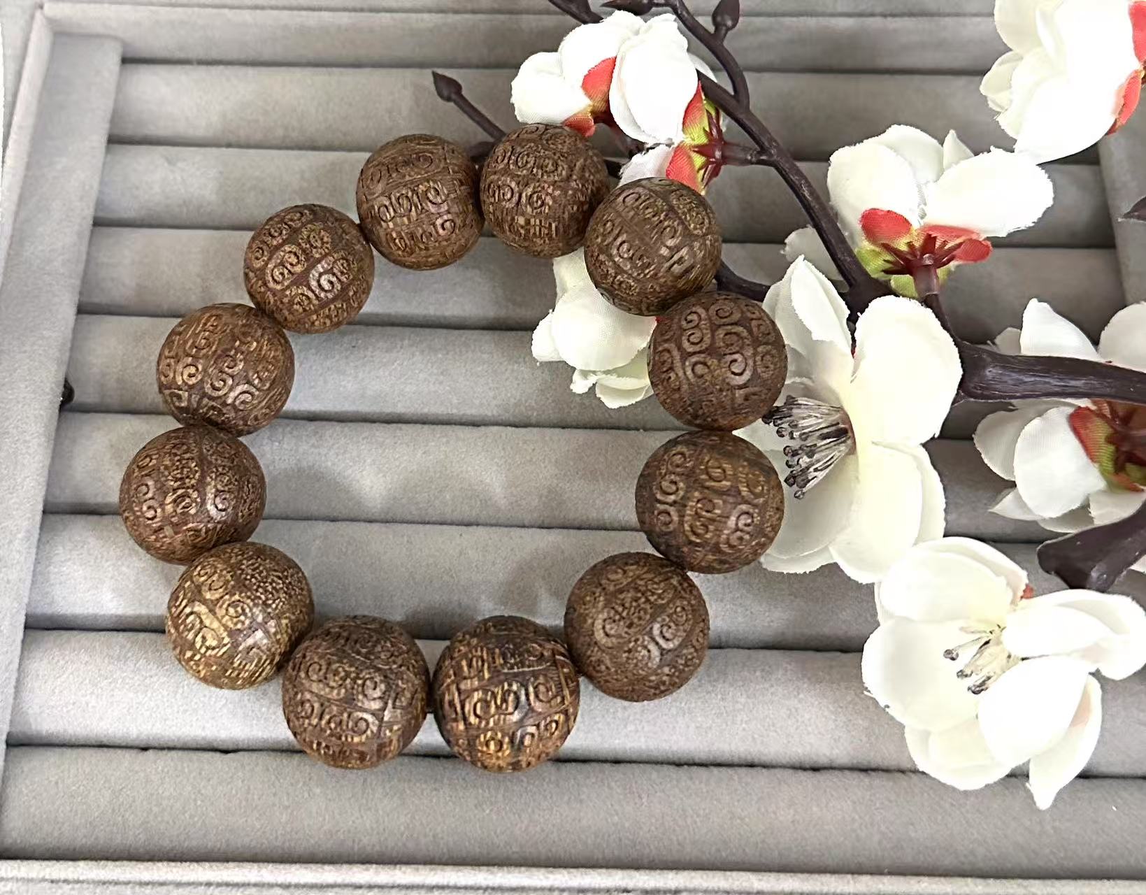 平平F47 乾坤木手串 多样性发其一