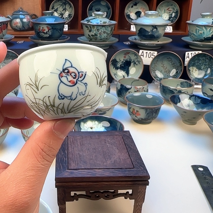 景德镇陶瓷陶瓷杯茶具