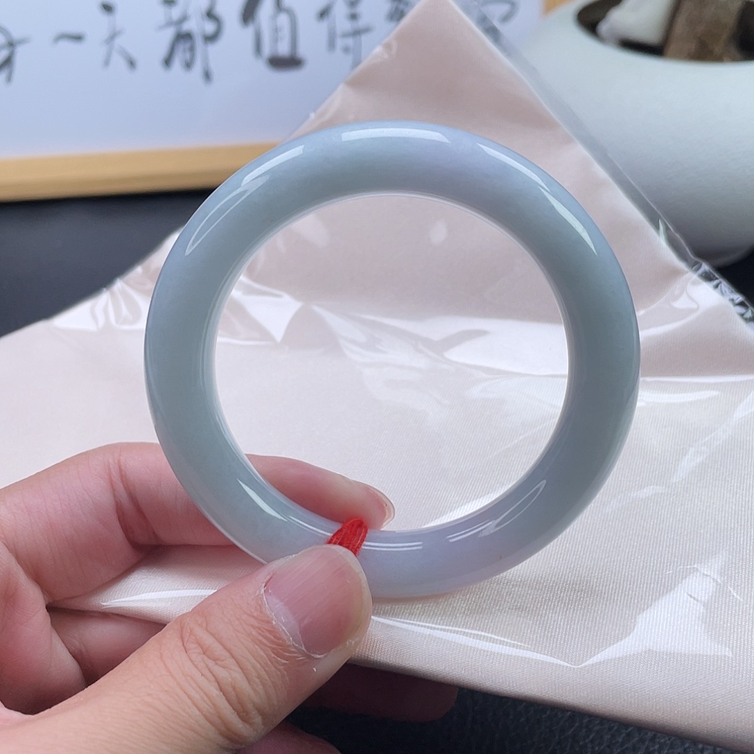 翡翠未镶嵌手镯手镯55