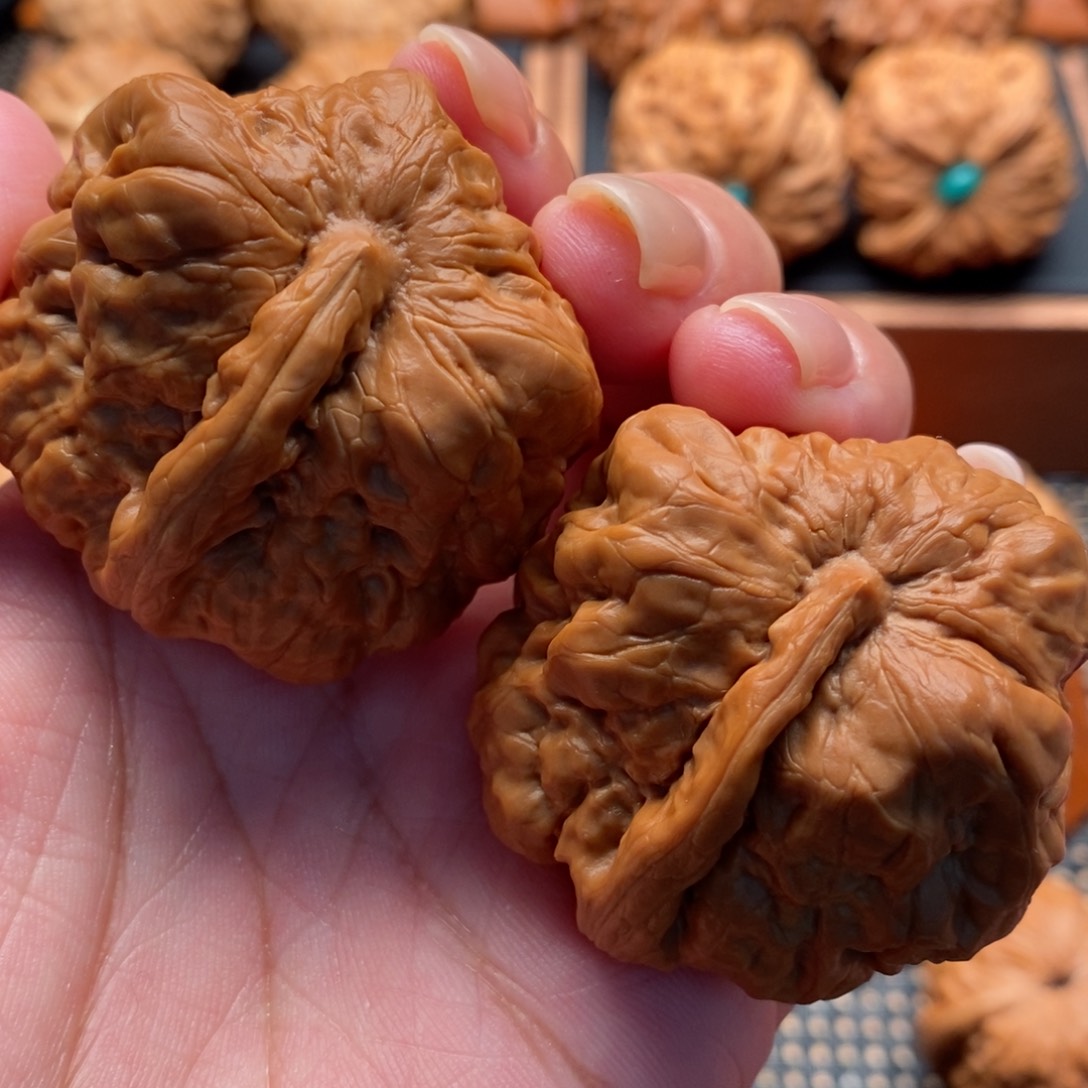 把件文玩核桃43尺一帆风顺