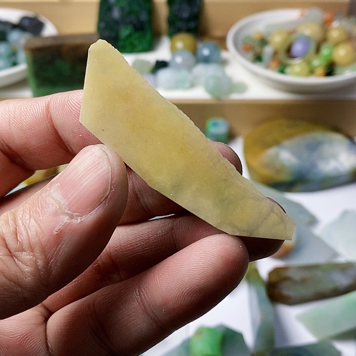 翡翠散珠天然翡翠A货