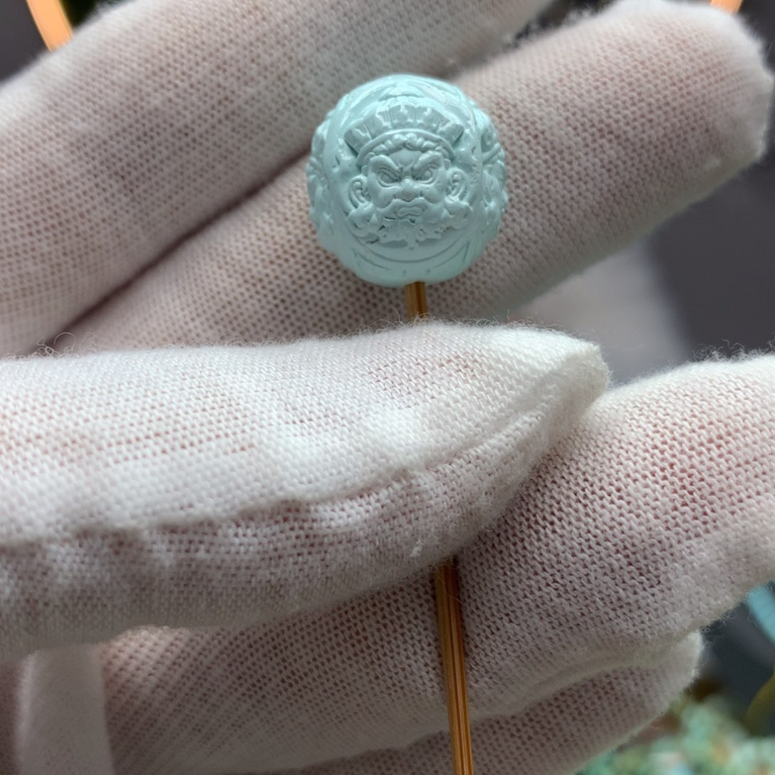 绿松石挂件未镶嵌