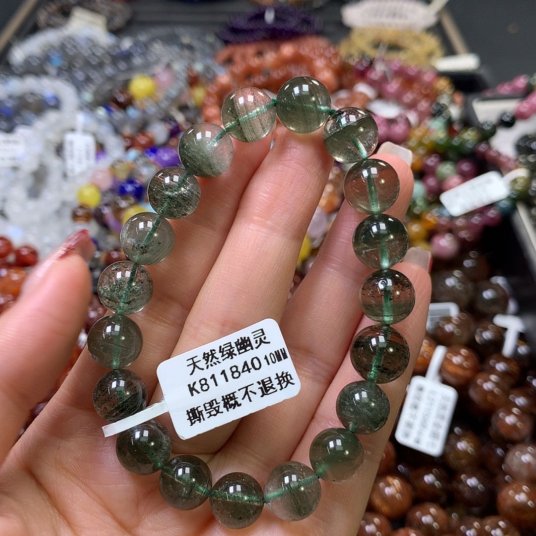 水晶手链未镶嵌，