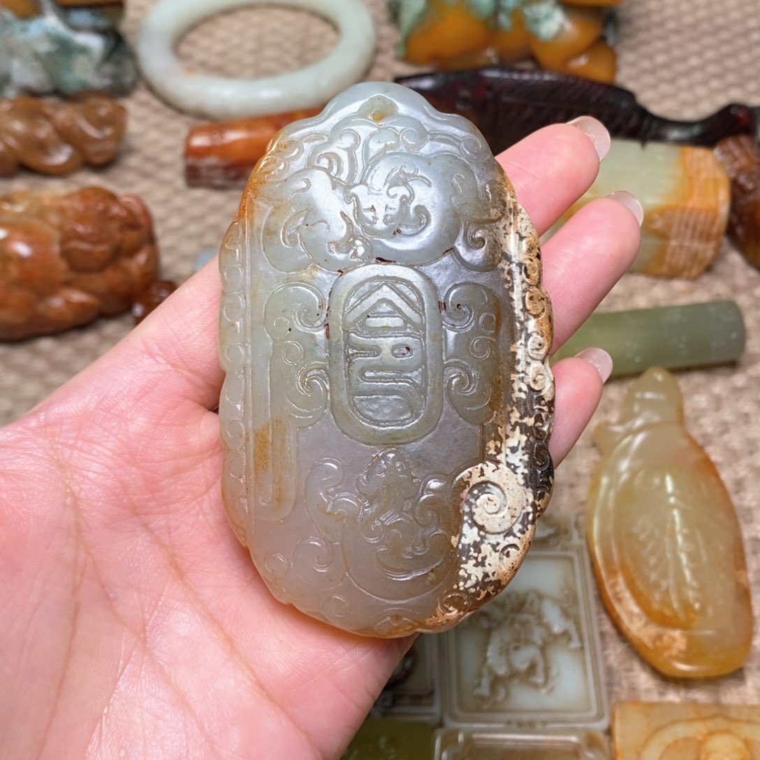 白玉菩提吊坠白玉菩提白玉菩提摆件