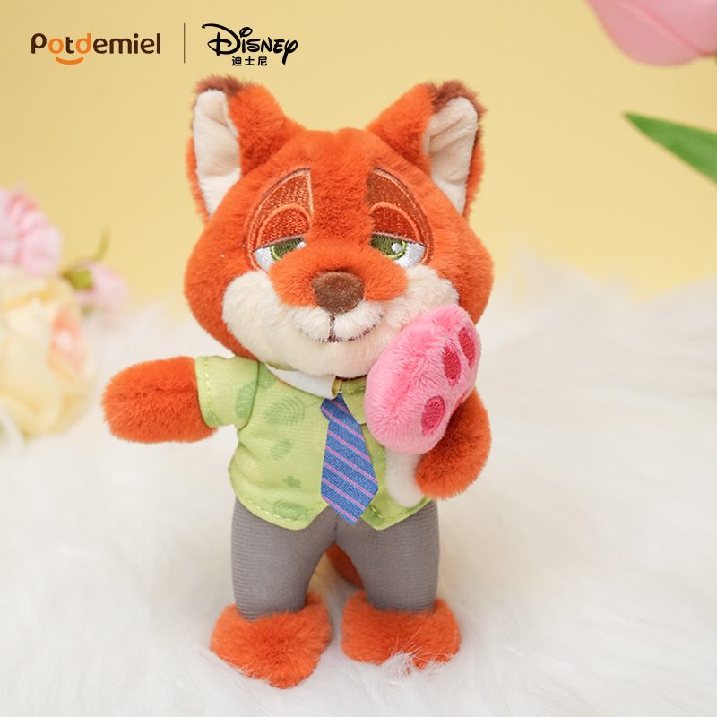 【现货】potdemiel蜂蜜罐动物城迪士尼朱迪尼克花花挂件包挂配饰