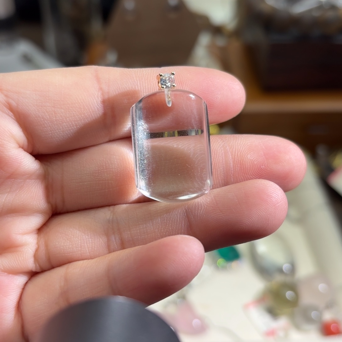 未镶嵌手链水晶吊坠