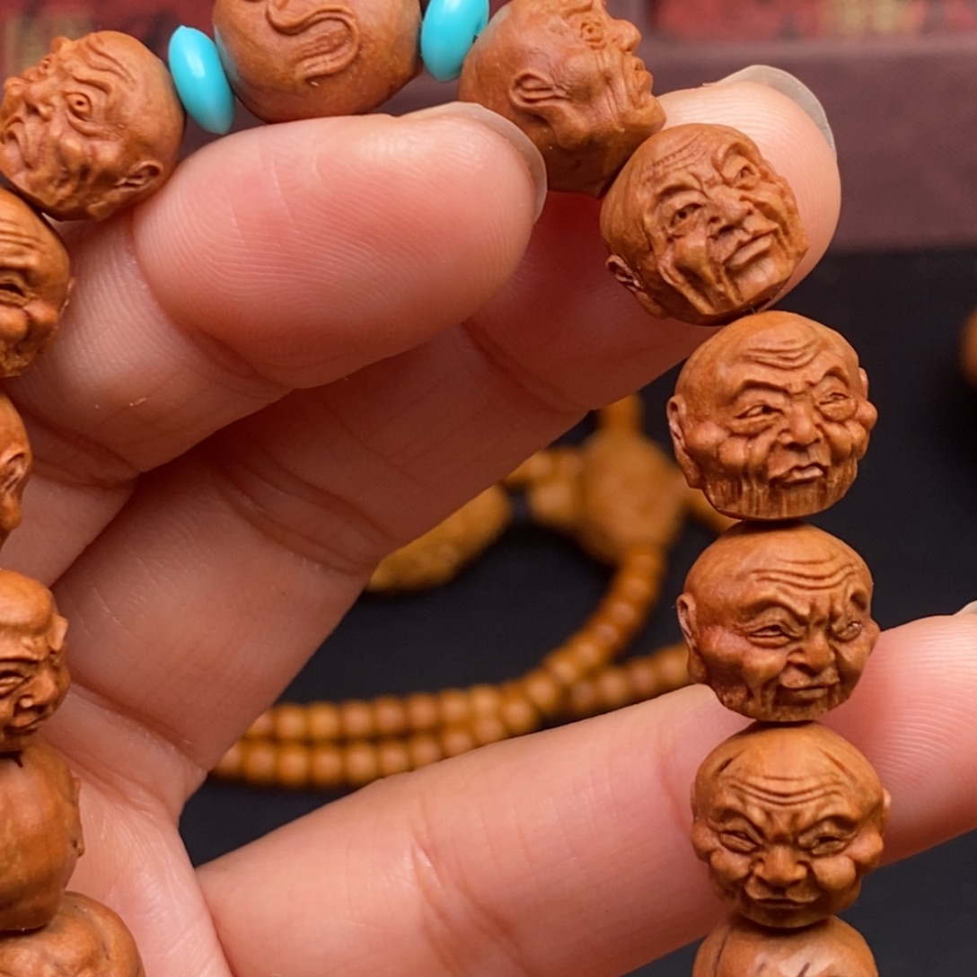 猴头核桃吊坠橄榄猴头