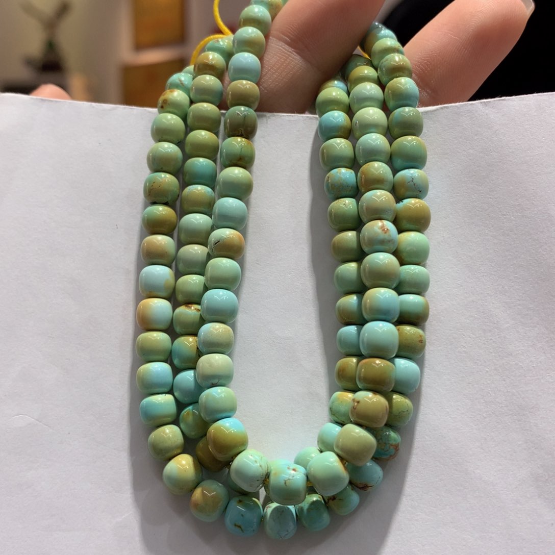 绿松石长链未镶嵌