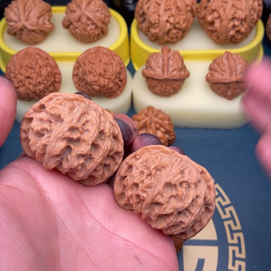 文玩核桃把件毕业苹果园45