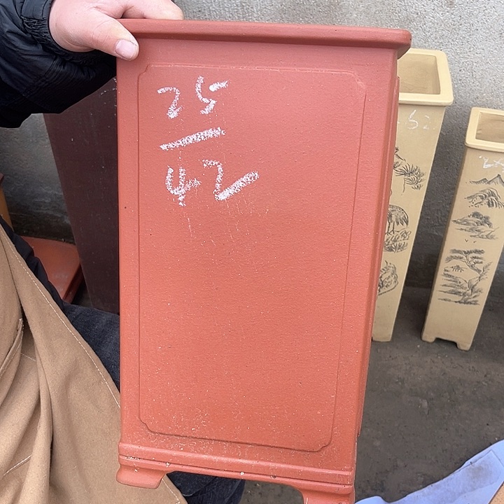 紫砂花盆紫砂等传统