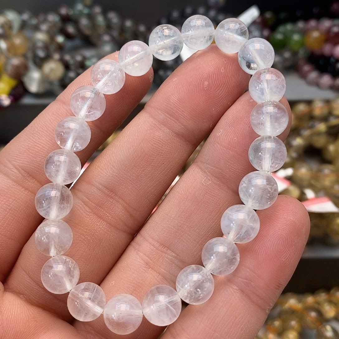 水晶未镶嵌珠宝半成品