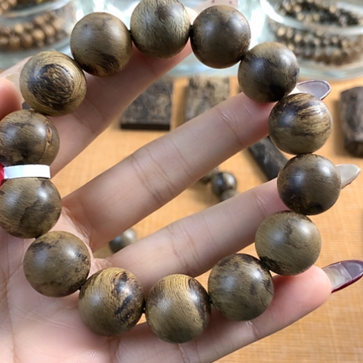 【闪购商品】沉香手串越南芽庄1.65，25.3克