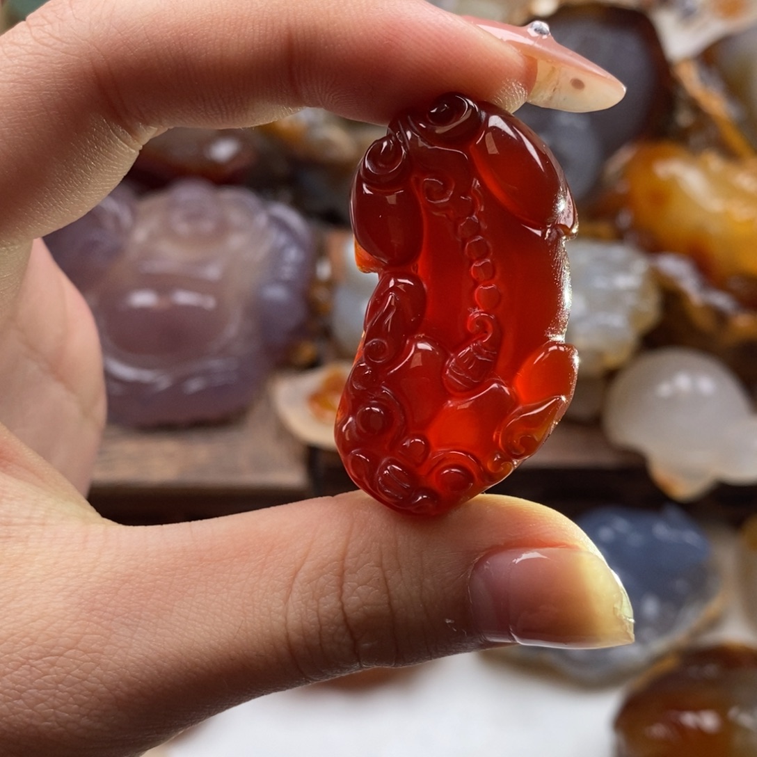 玛瑙/玉髓未镶嵌颈饰