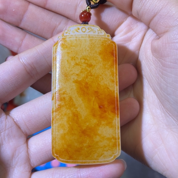 和田玉挂件未镶嵌大*杨