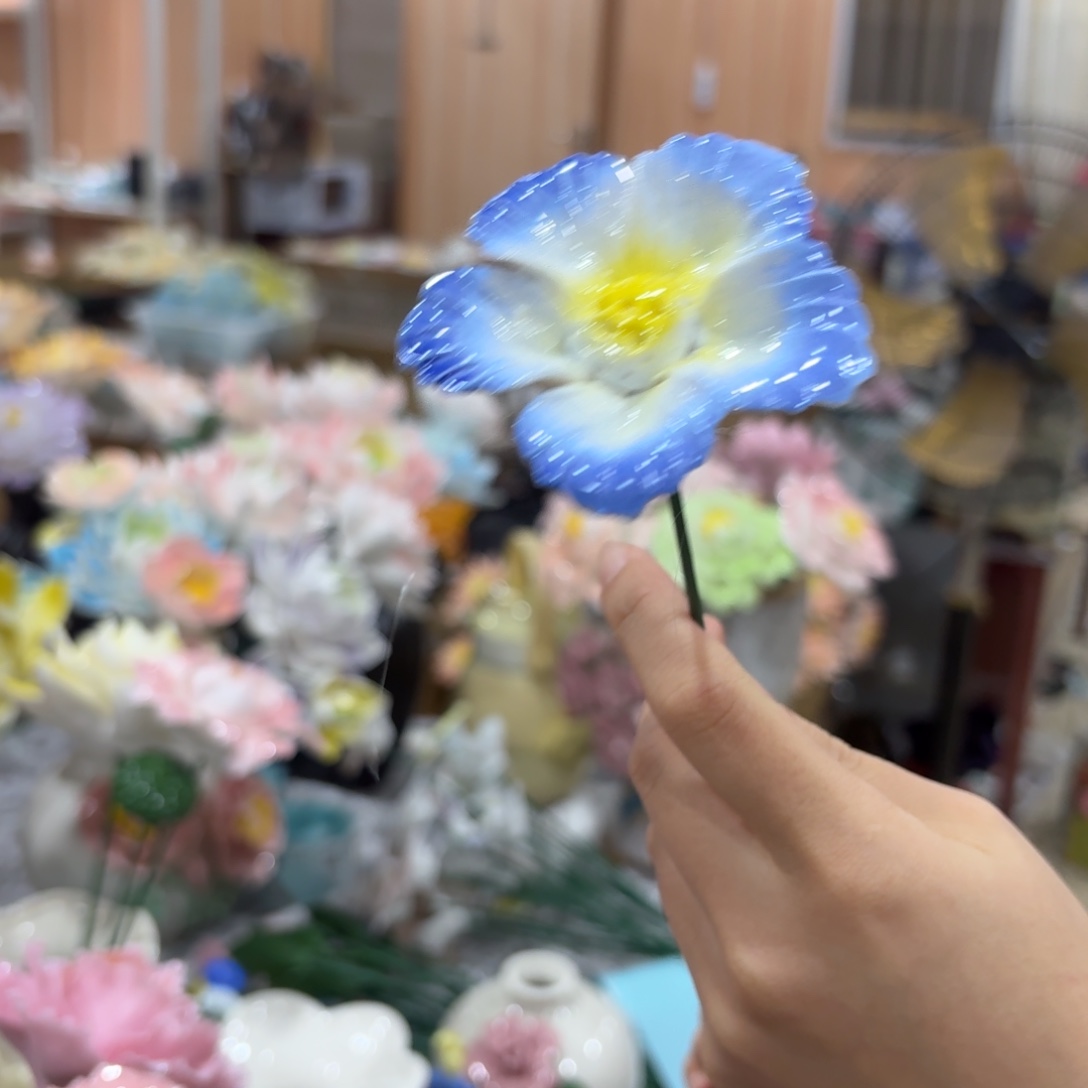 陶瓷花，20发货，退款拉黑