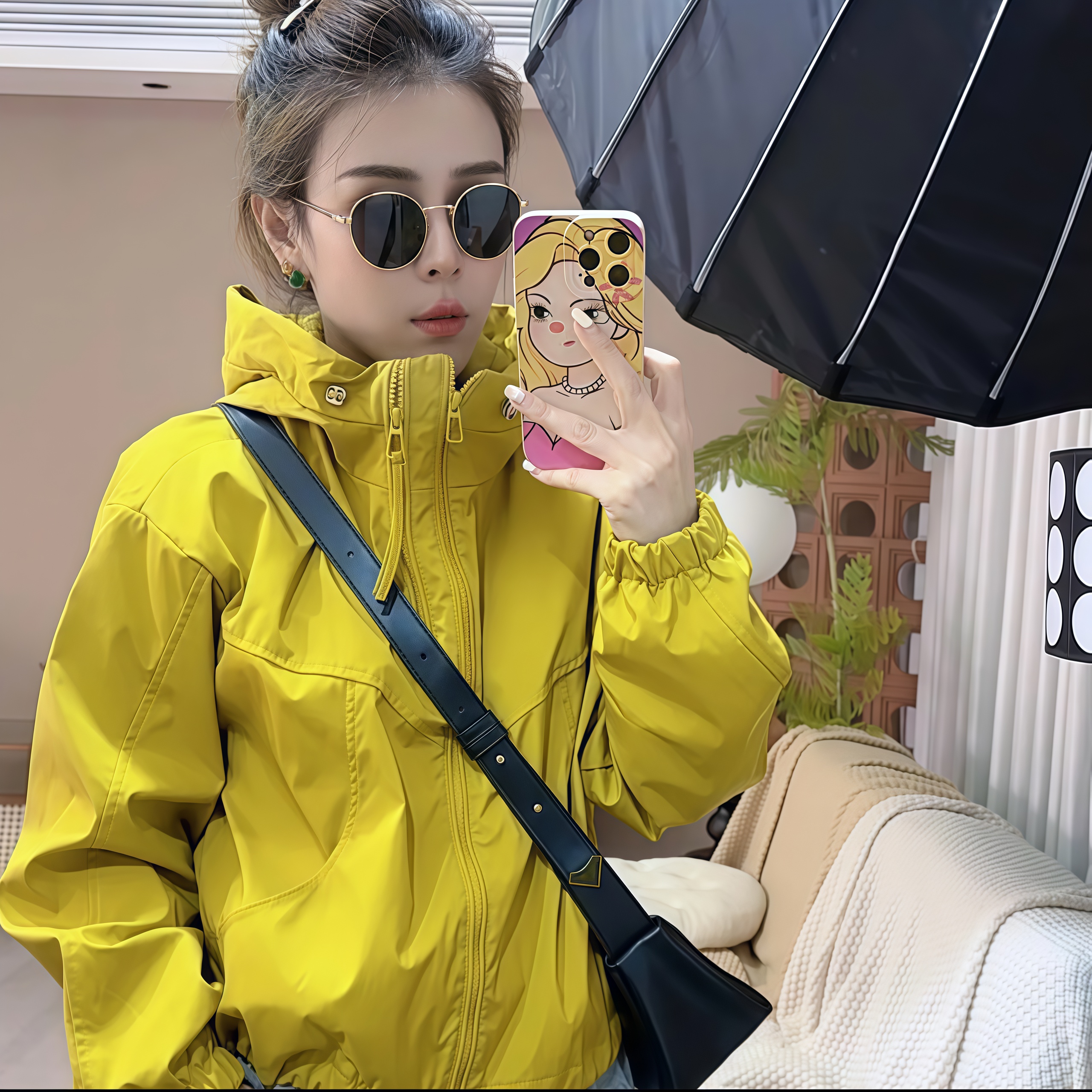 【外套】运补春季新款上衣时尚设计感潮流百搭女装3934[W]