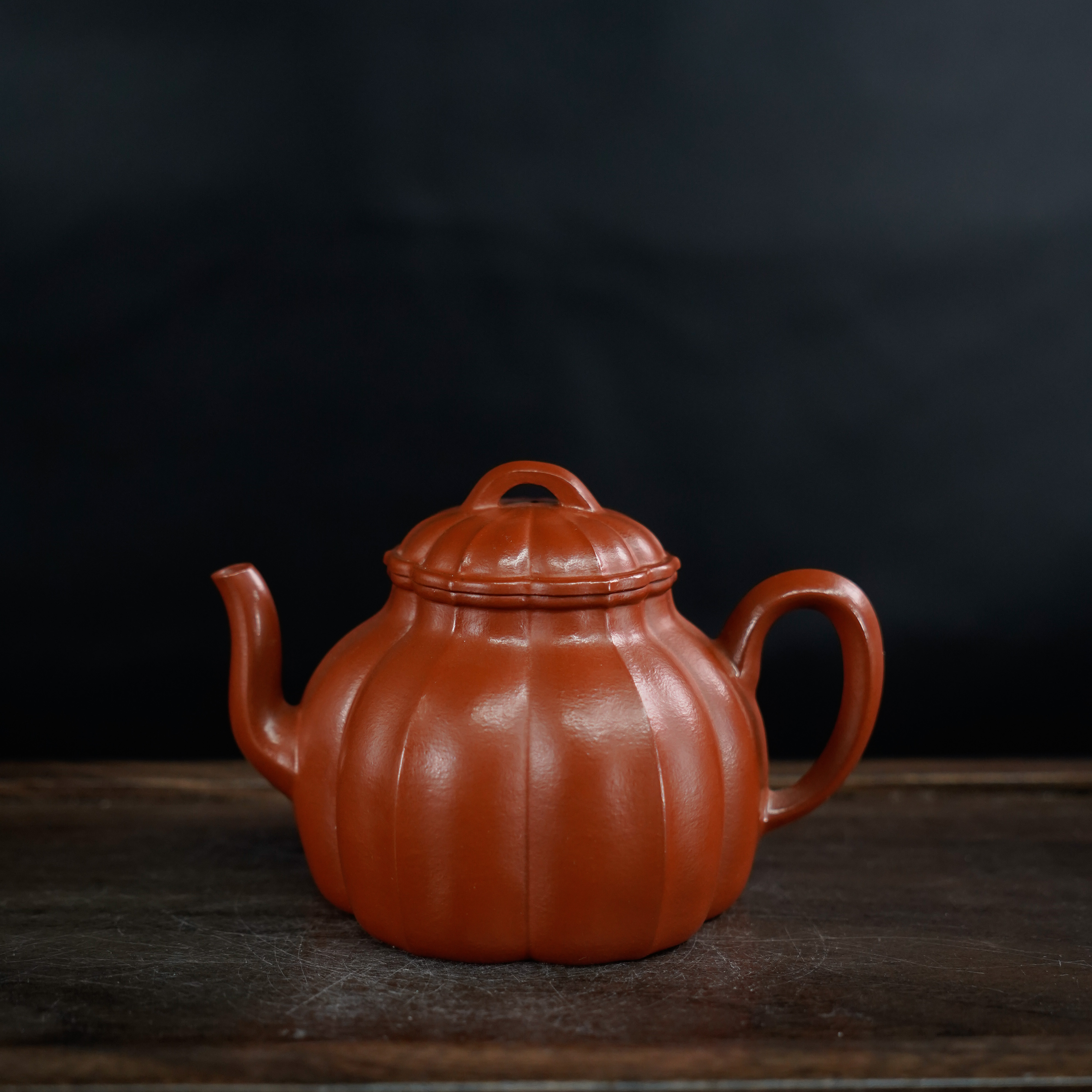 GSZS-6505  民间艺人  宜兴手工紫砂  水仙