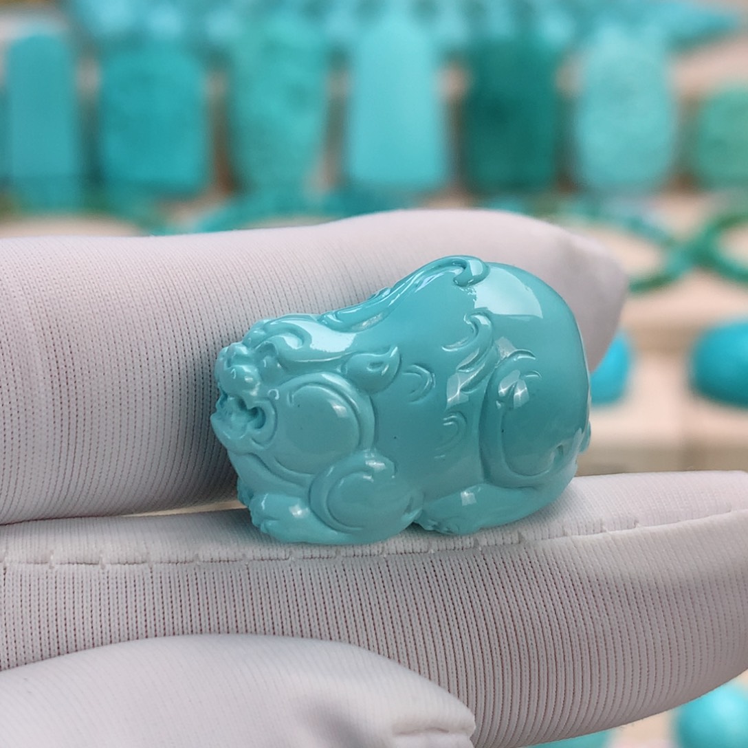 绿松石挂件未镶嵌