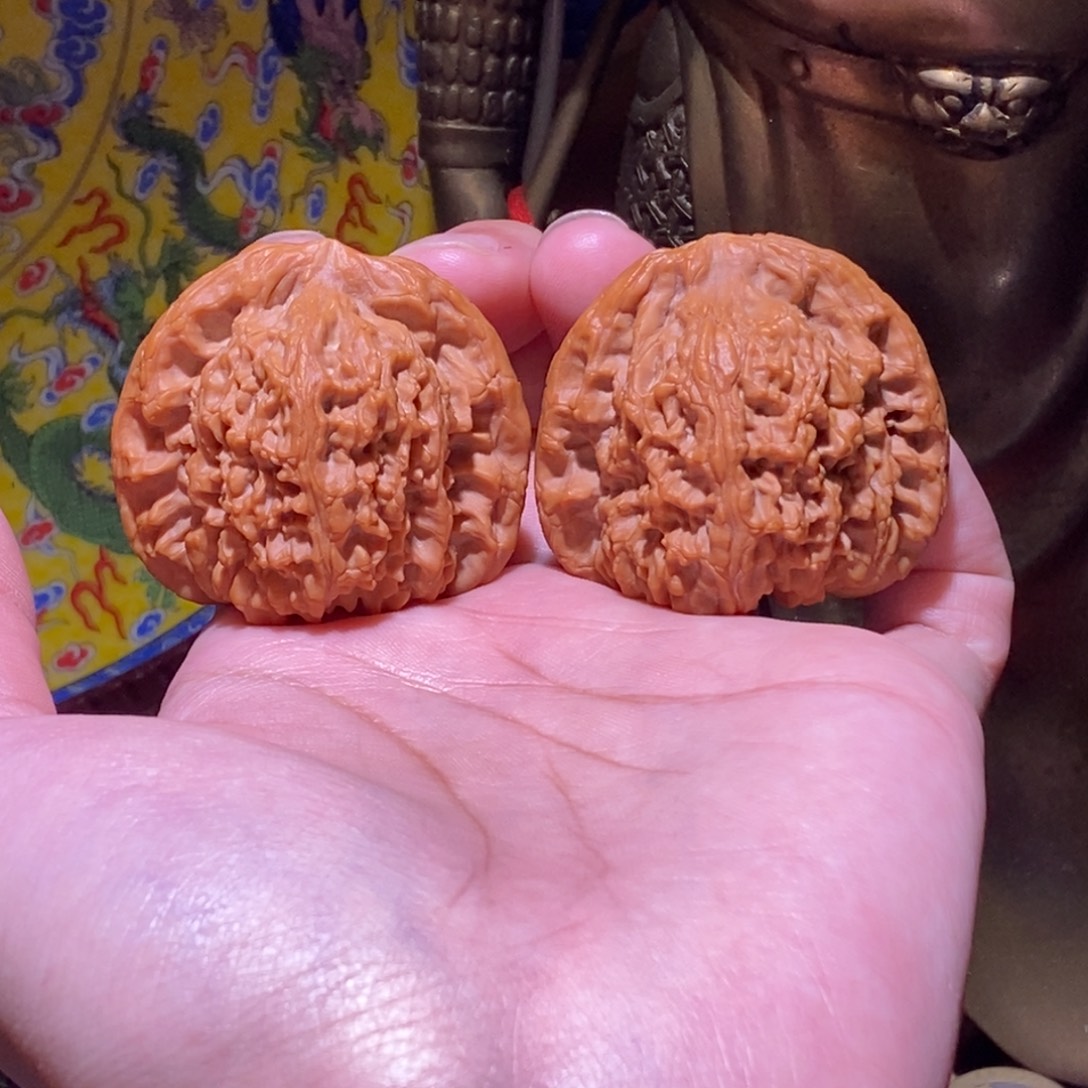 文玩核桃吊坠全品44 40 39南疆石