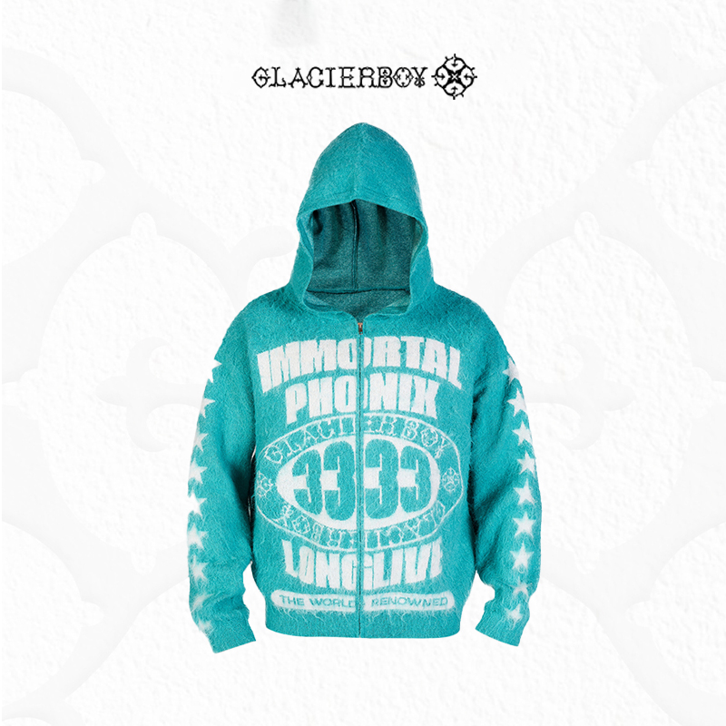 GLACIERBOY 33拉毛毛衣套装