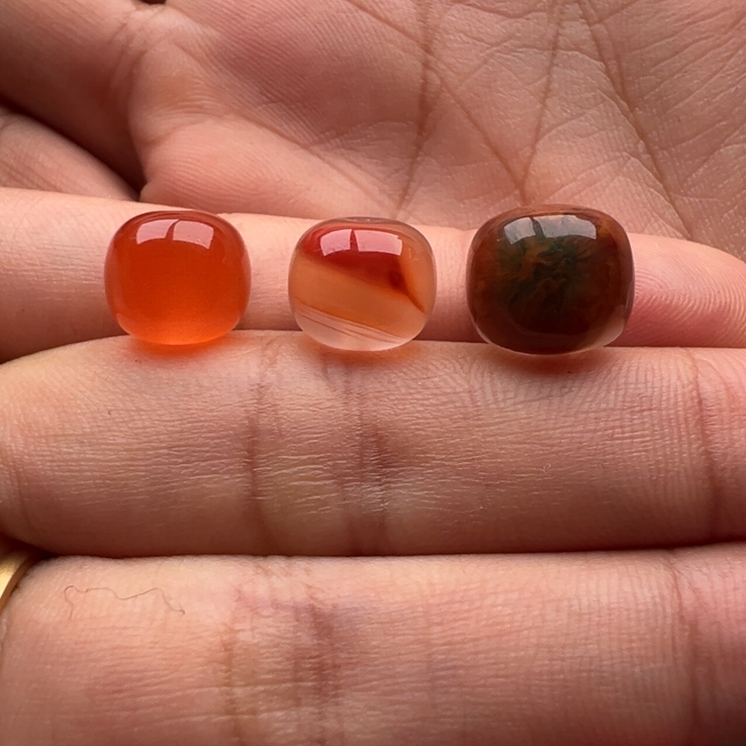 灞***灞南红玛瑙未镶嵌老型10+