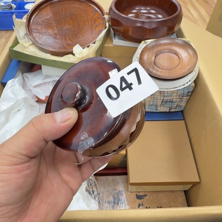 瓷片景*光工艺品摆件瓷器摆件666