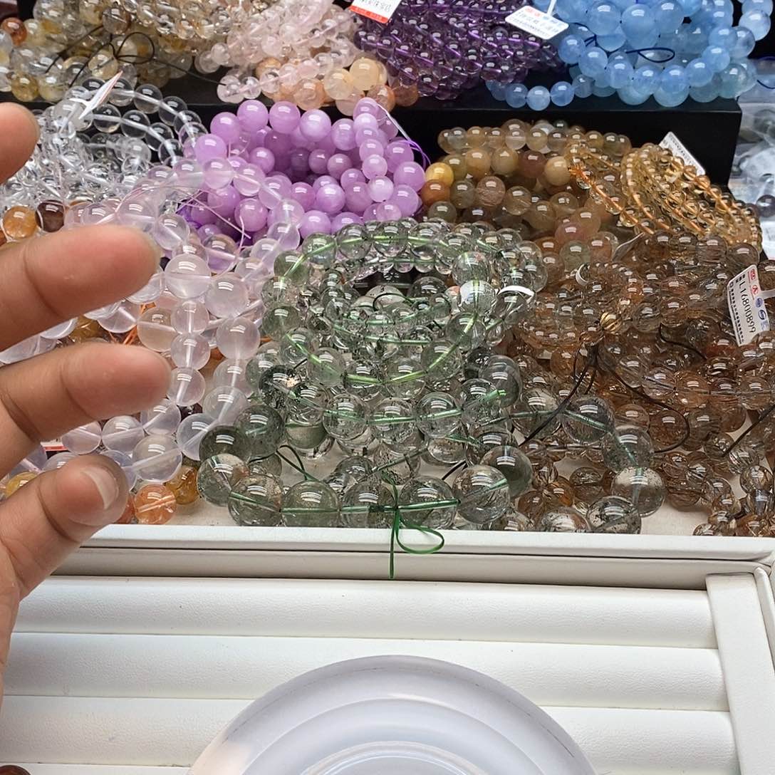 水晶手串未镶嵌颖*颖55588877889