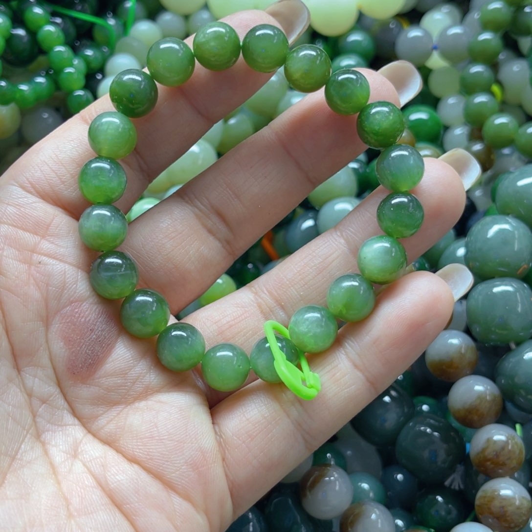 和田玉手链未镶嵌