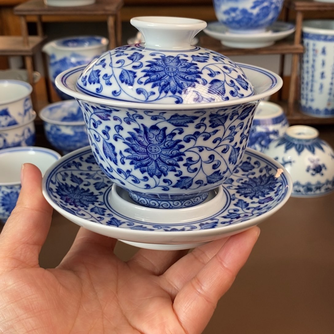 指***香景德镇陶瓷手工手绘